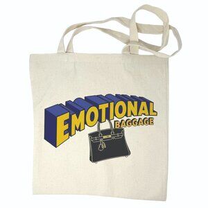 Emotional Baggage Tote Bag - Graphic Print